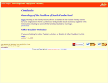 Tablet Screenshot of faulder.org.uk
